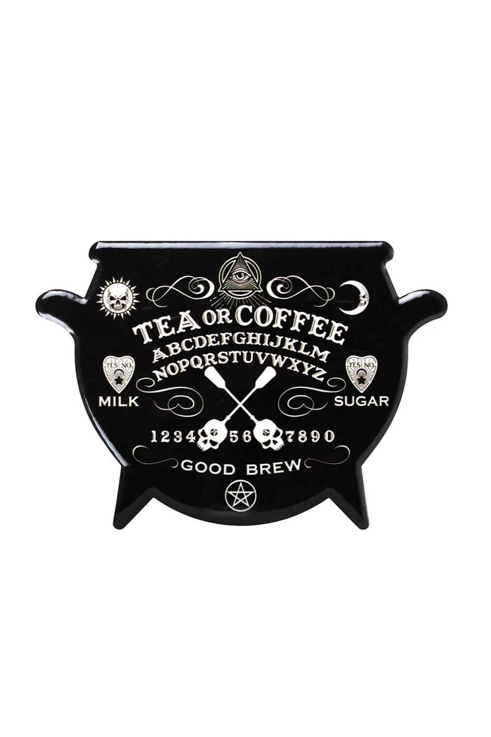 Spirit Board Cauldron Coaster Set - Image 2