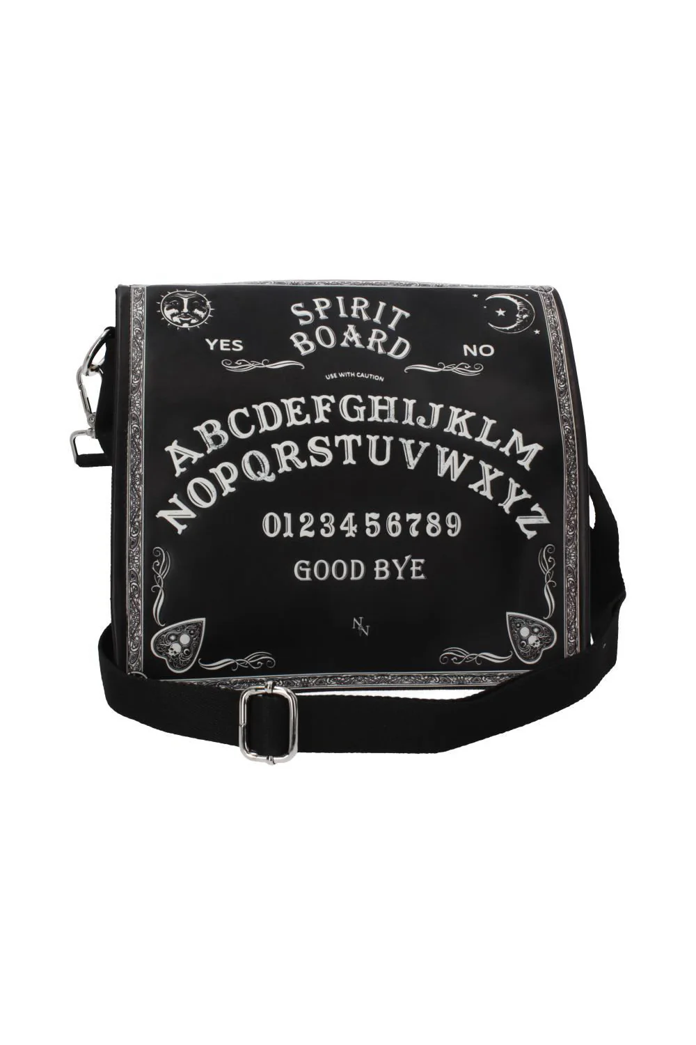 Spirit Board Embossed Shoulder Bag