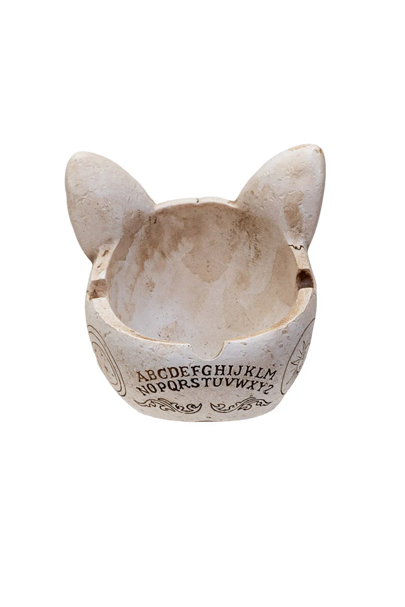 Spirit Cat Skull Ashtray - Image 2