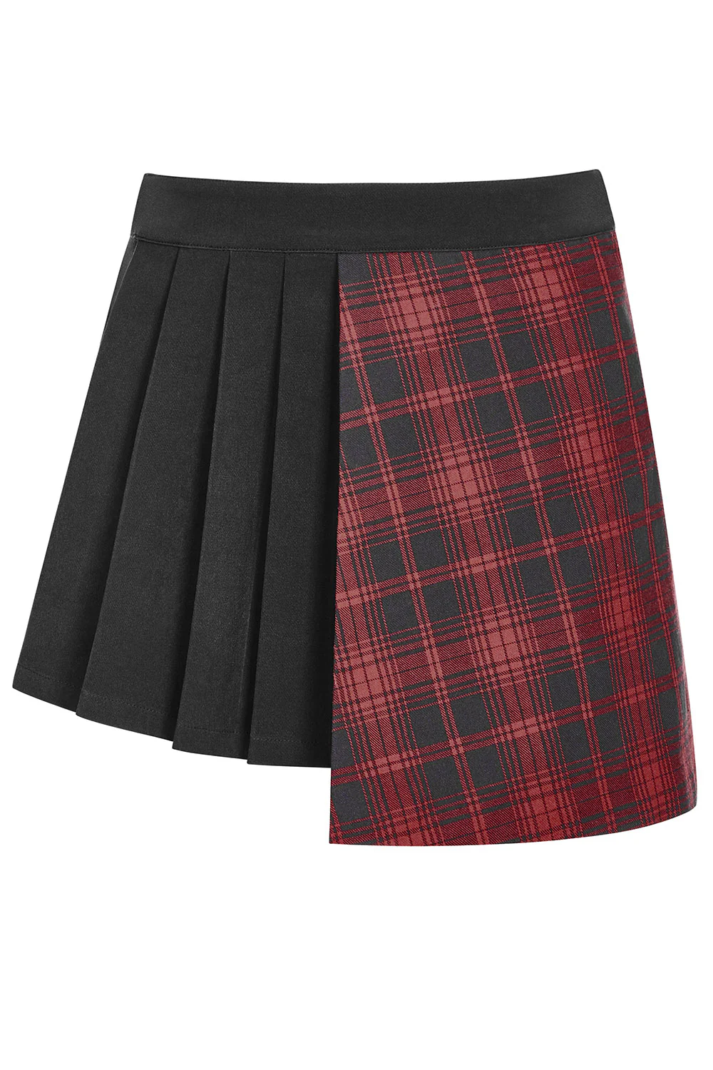 Split Personality Pleated Skirt - Image 5