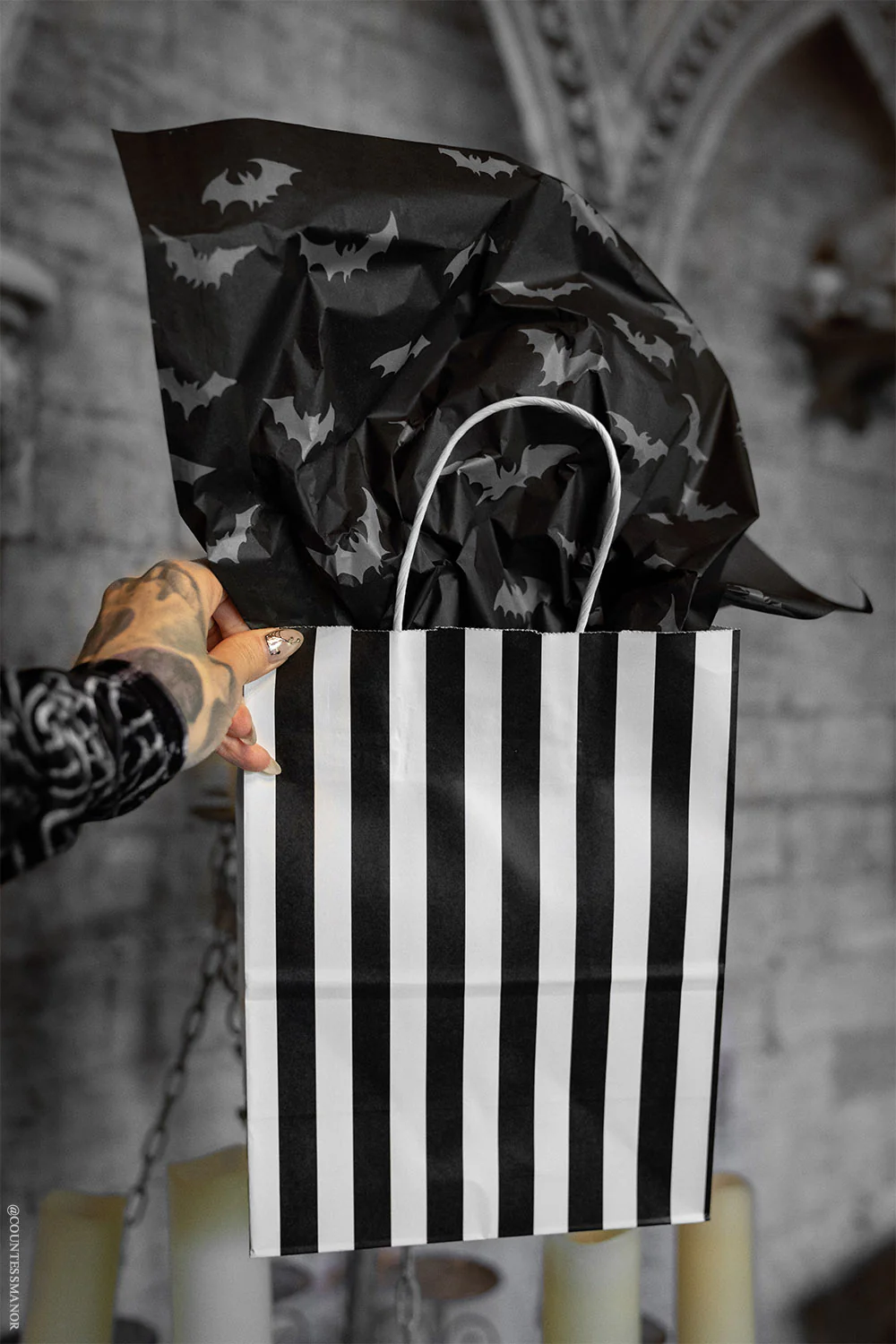 Spooky Bats Tissue Paper [100 Sheets] - Image 2