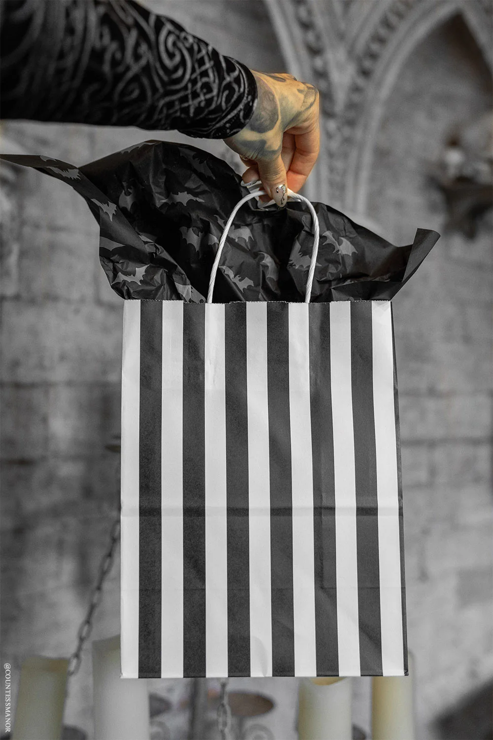 Spooky Bats Tissue Paper [100 Sheets] - Image 3
