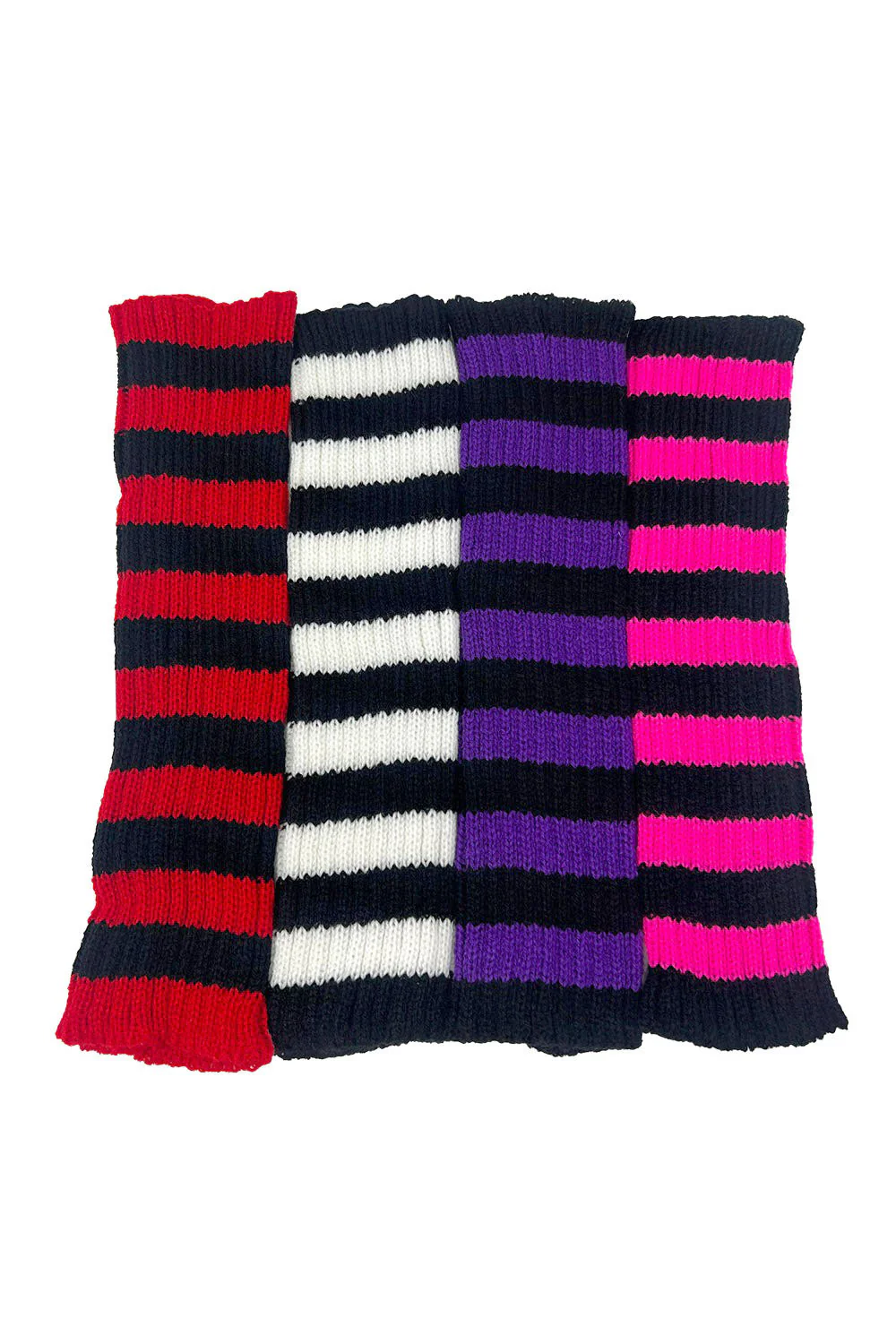 Spooky Striped Arm Warmers [Multiple Colors] - Image 10