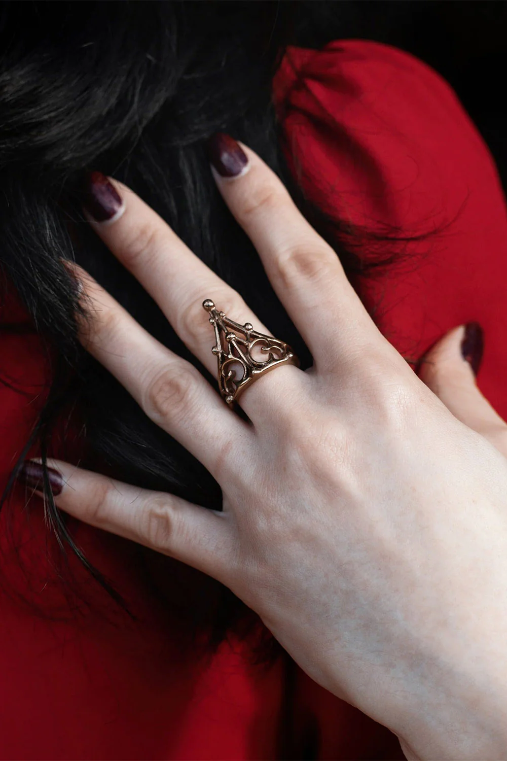 Spirescape Ring [Champagne Gold] - Image 5