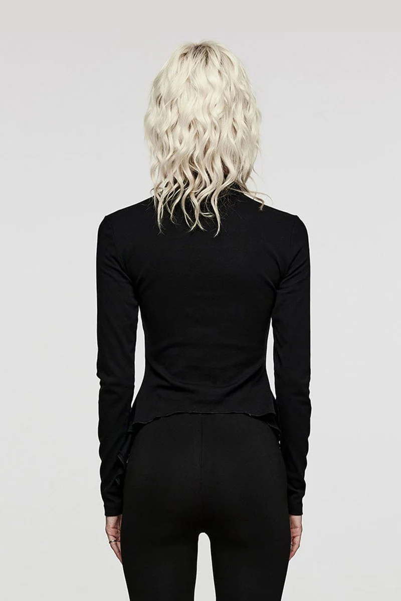 Stardust Long Sleeve Asymmetric Top - Image 6