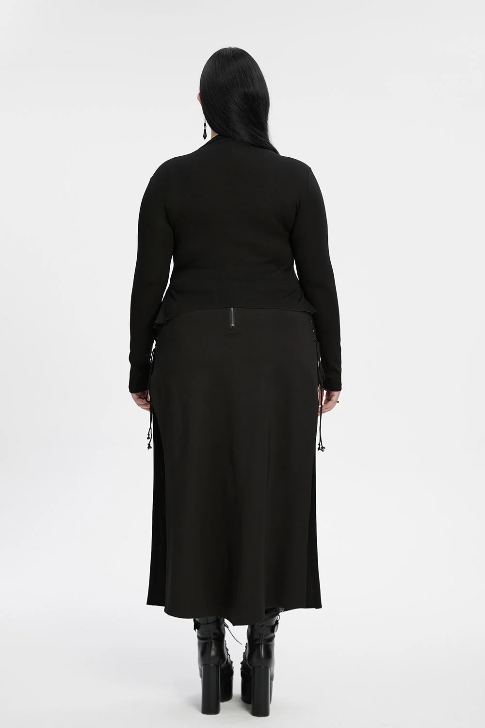 Stardust Long Sleeve Asymmetric Top - Image 9