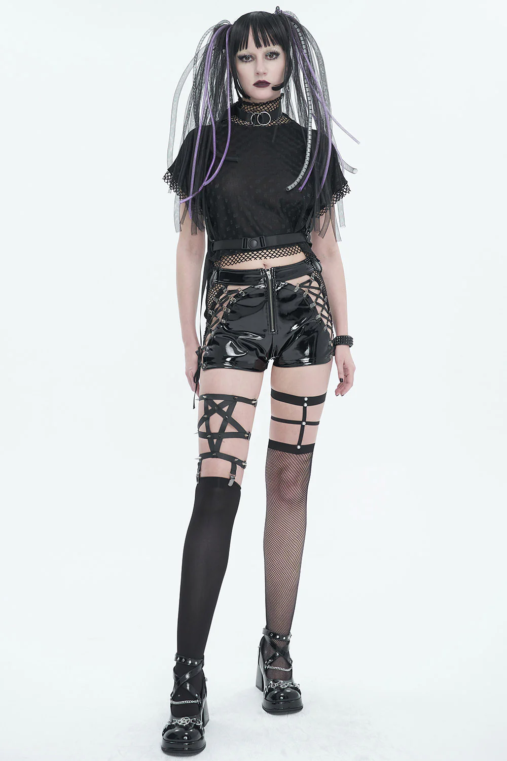 Starkiller Gothic Garter Stockings Set - Image 5