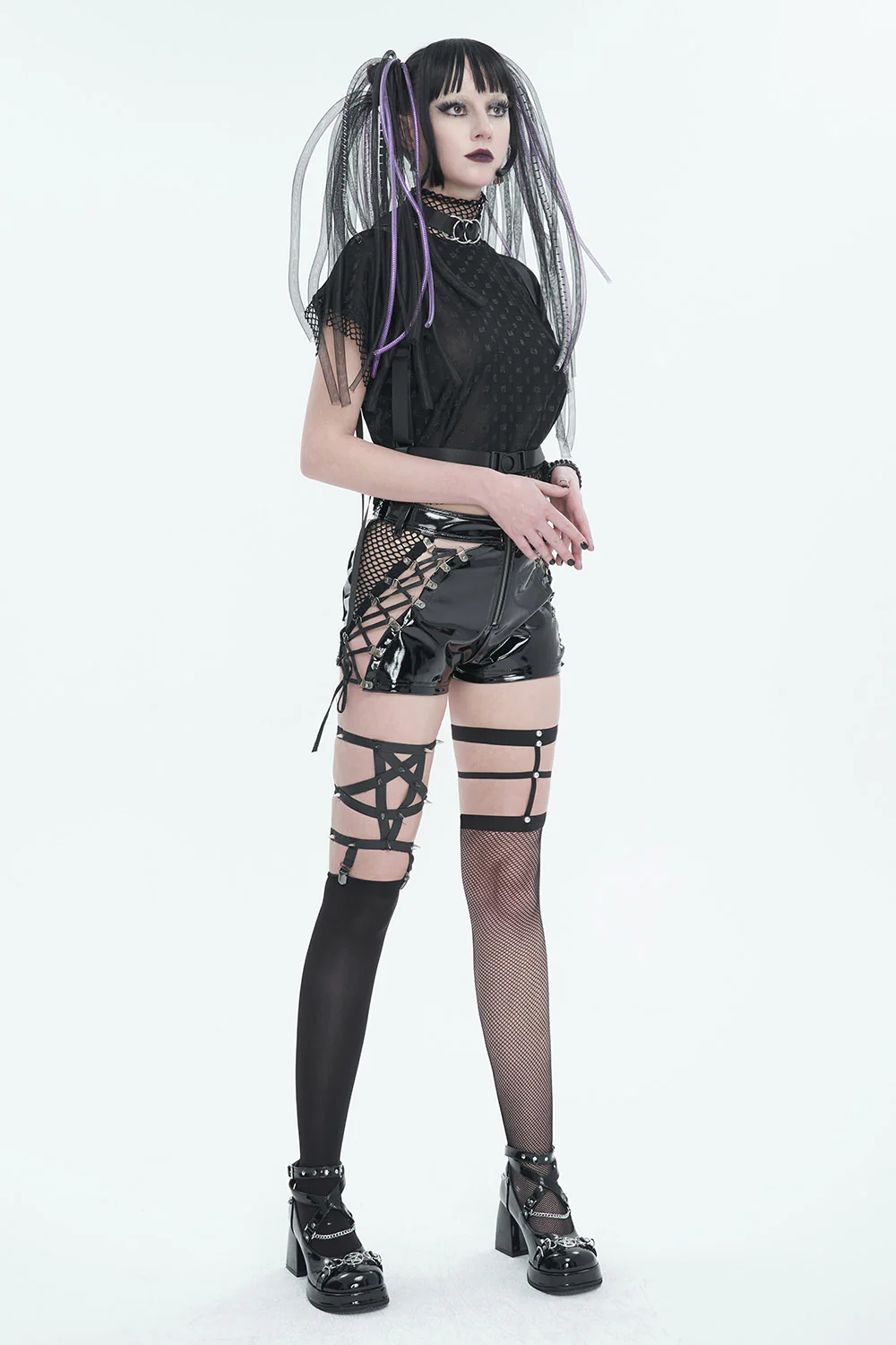 Starkiller Gothic Garter Stockings Set - Image 6