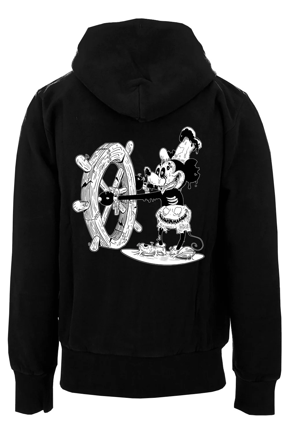 Steamboat Willie Mickey Zombie Hoodie - Image 4