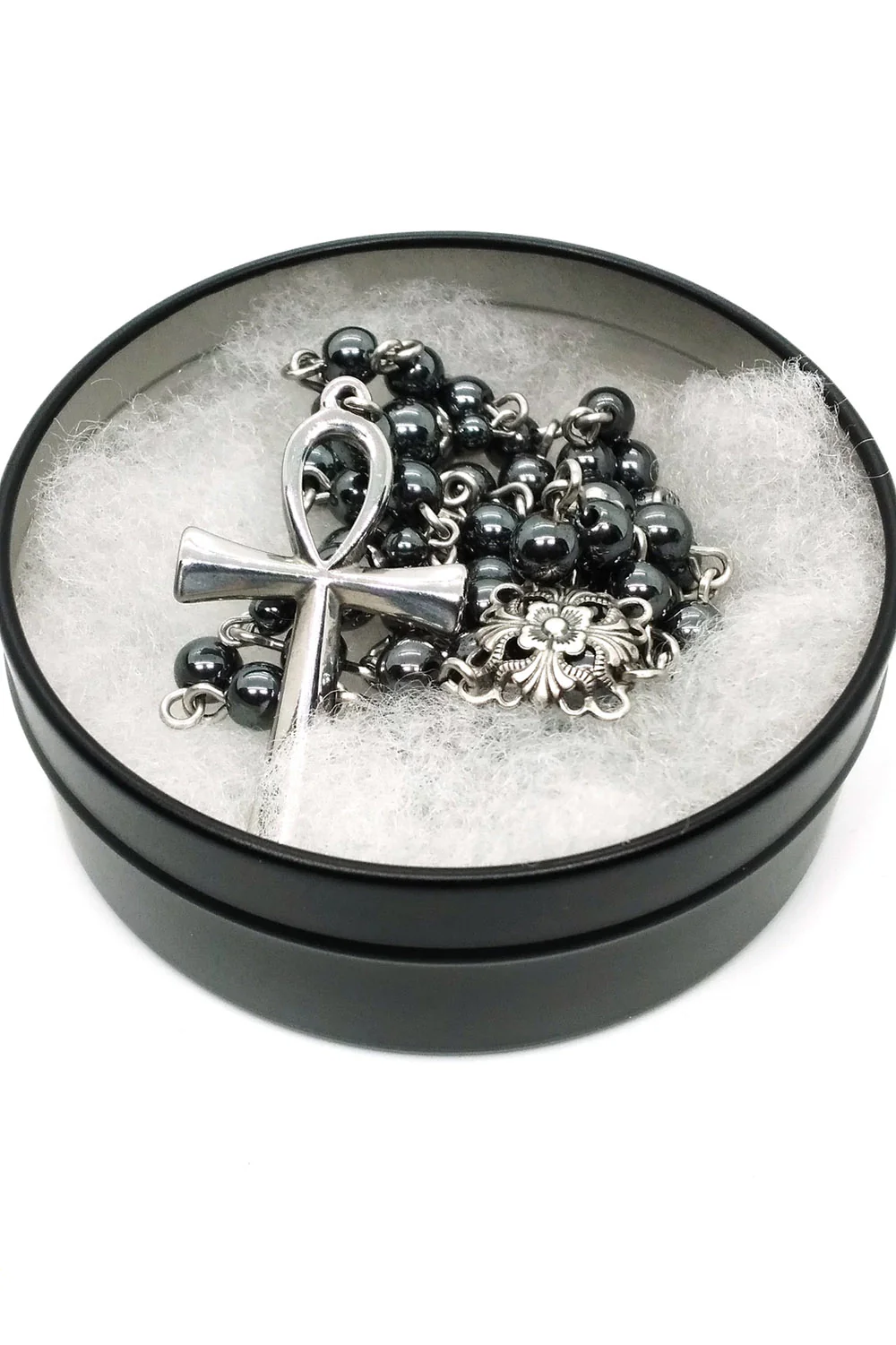 Steel Ankh Rosary - Image 5