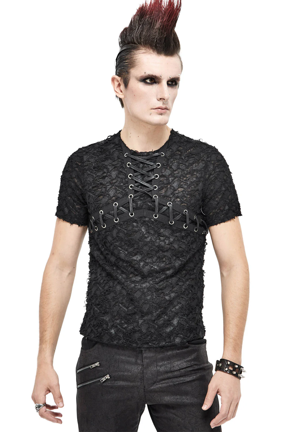 Stitched Limbs Grunge Top