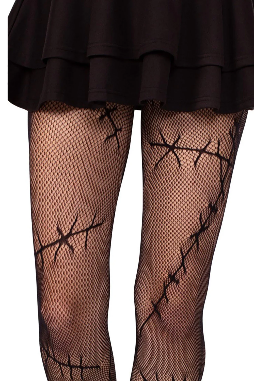 Stitched Up Net Tights - Image 4
