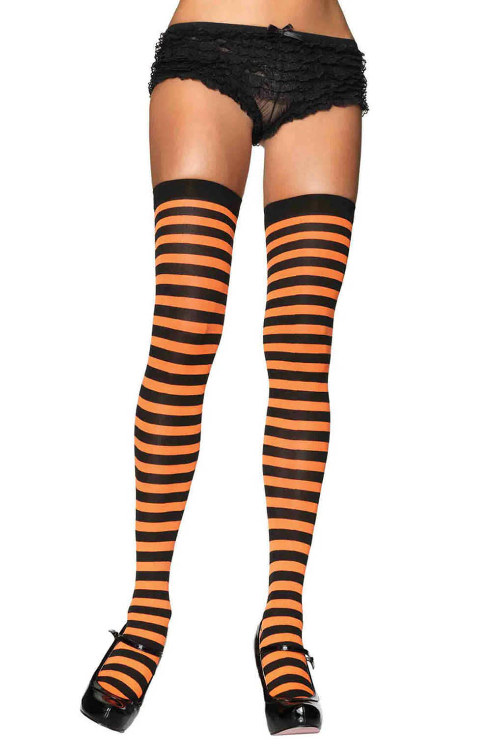 Stripe Thigh Highs [Various Colors] - Image 5