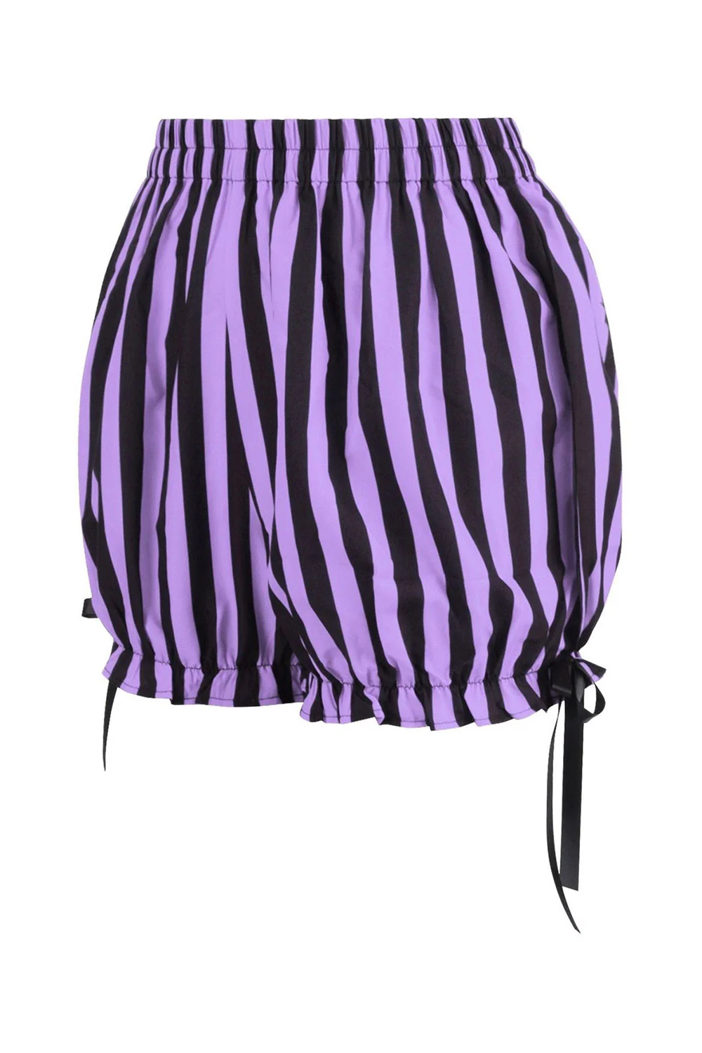 Striped Bloomers [Light Purple/Black] - Image 2