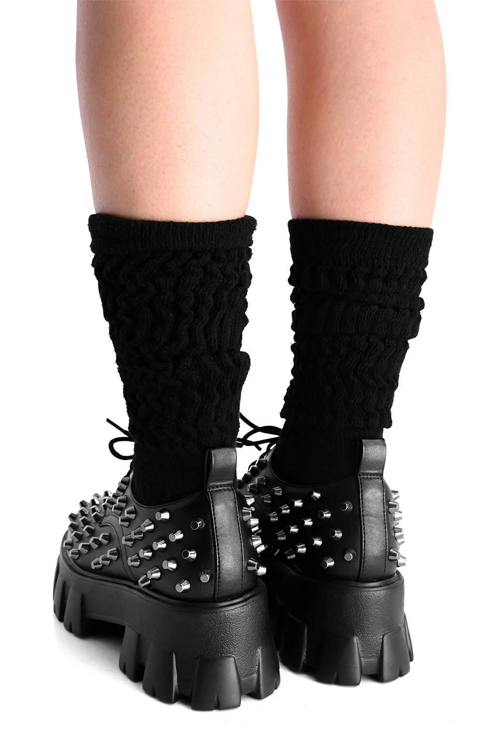 Studded Platform Oxfords - Image 3