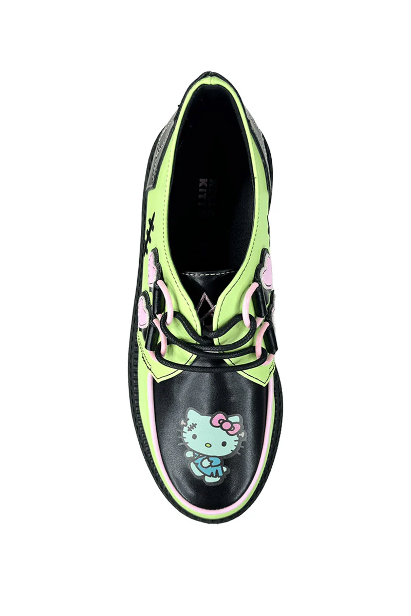Super Kreep Frankie Hello Kitty Platforms [Green/Black] [NO RESTOCKS] - Image 4