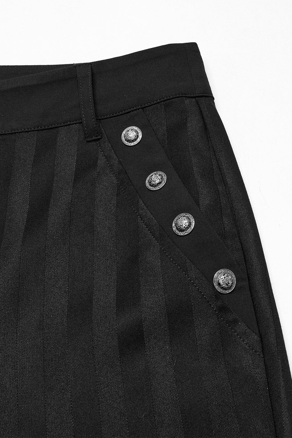 Sweeney Striped Trousers [Black] - Image 7