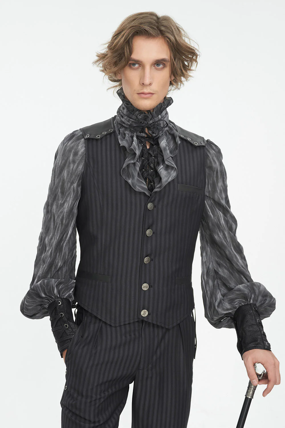 Sweeney Todd Victorian Vest - Image 3