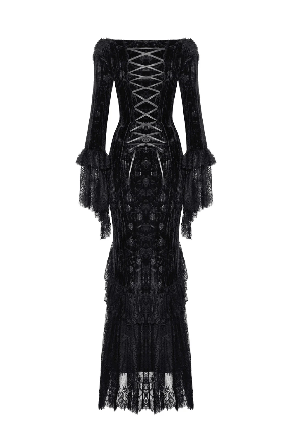 Tale as Old as Time Gothic Maxi Dress - Image 7