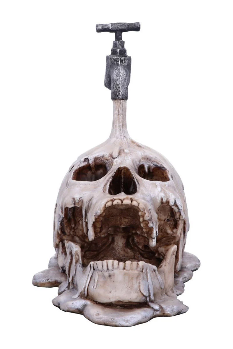 Tapped Melting Skull Statue - Image 2