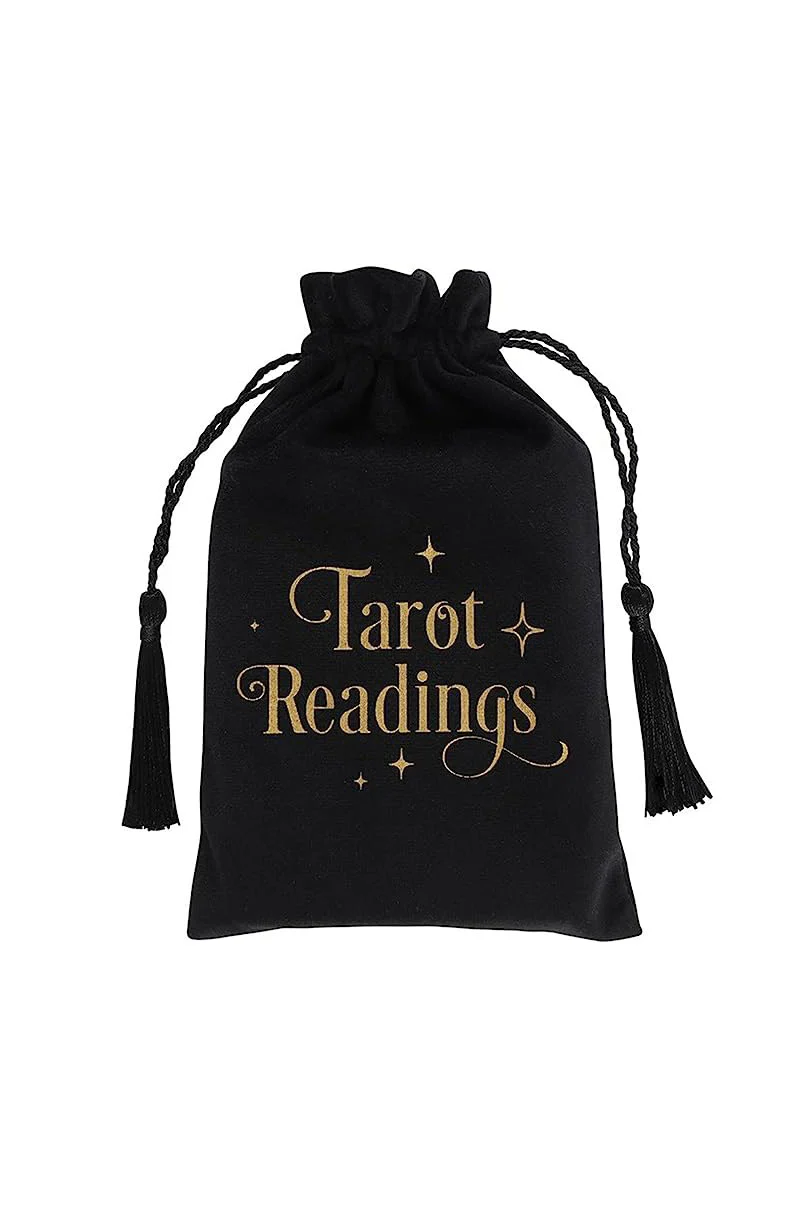 Tarot Readings Drawstring Pouch [BLACK] - Image 2