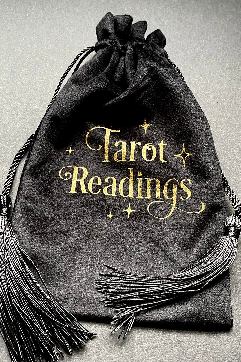 Tarot Readings Drawstring Pouch [BLACK] - Image 4