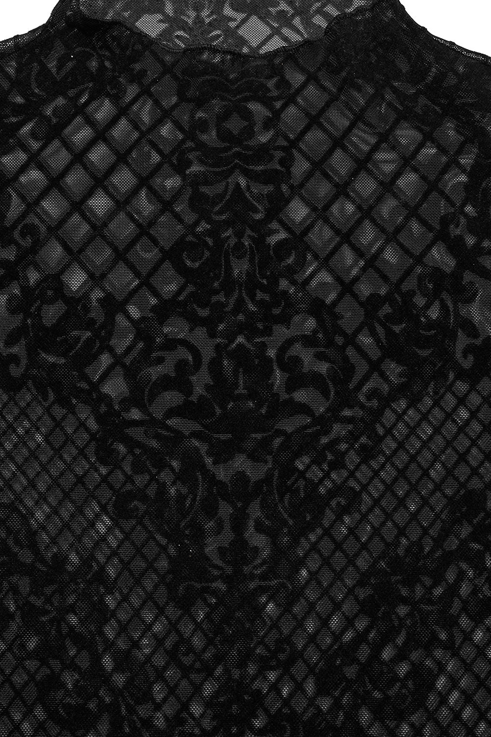 Tattooed Lady Victorian Mesh Top - Image 7