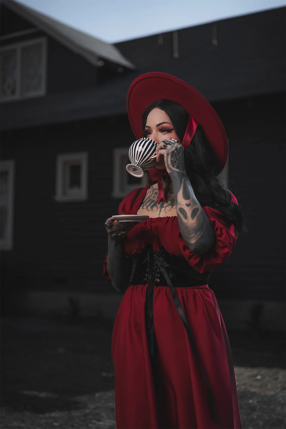 Teacup and Saucer | Grim & Ghostly Tea - Image 6