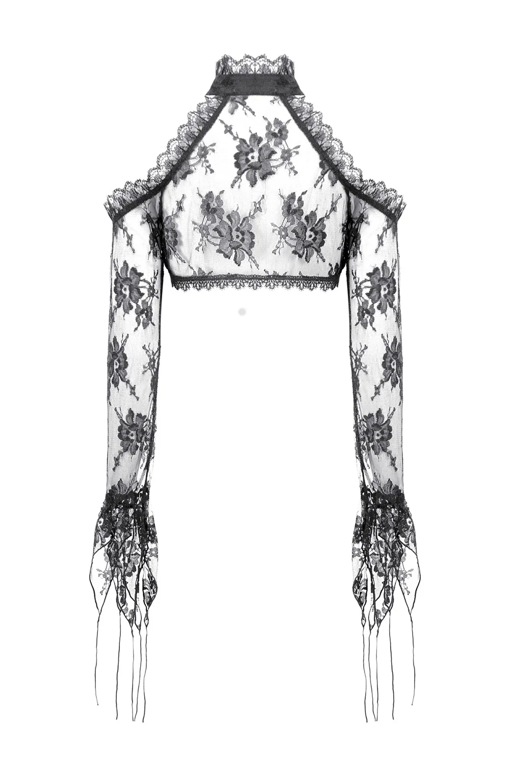 Tempest Long Sleeve Lace Shrug - Image 5