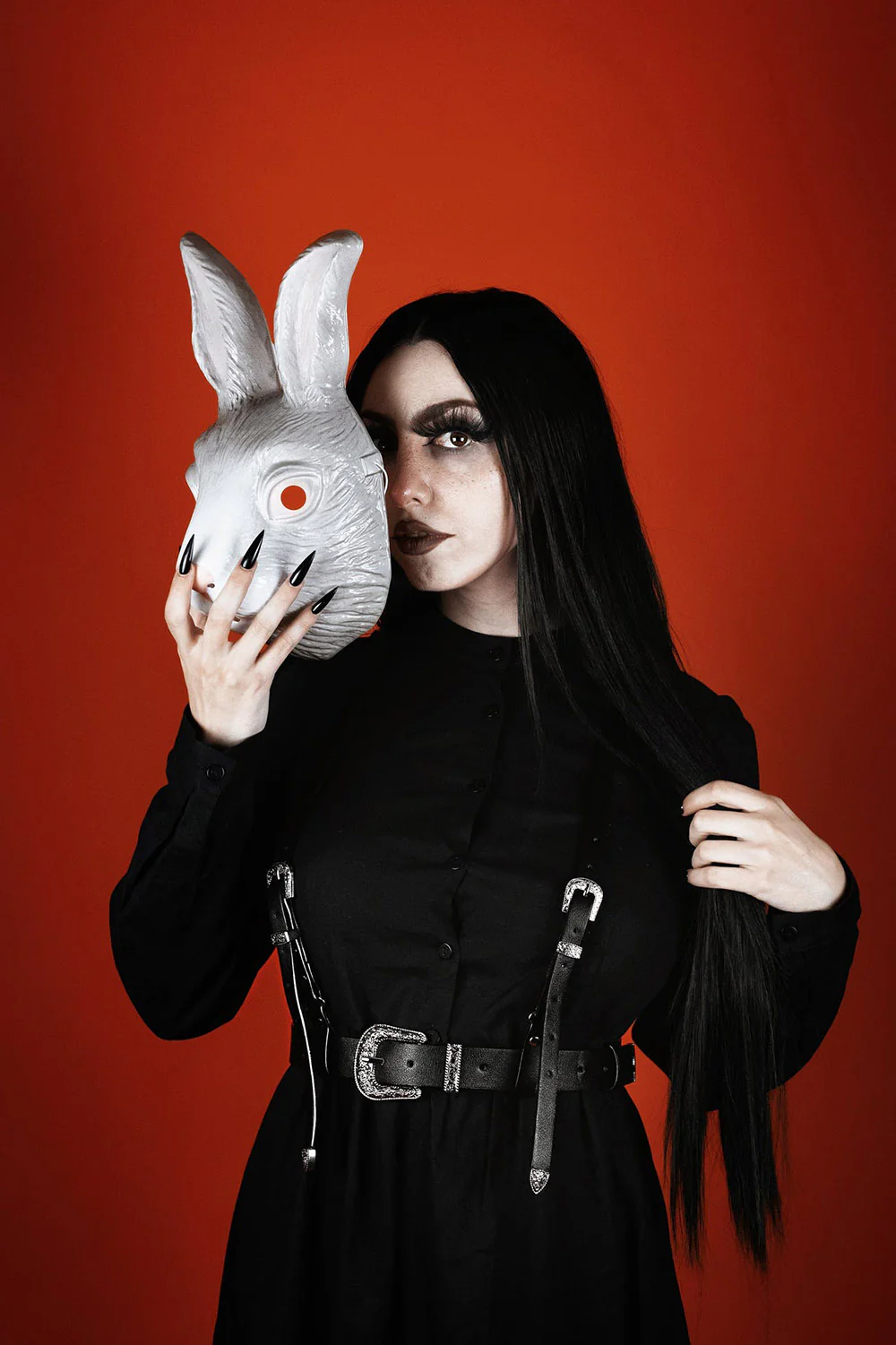 The Midnight Rider Western Goth Harness - Image 5
