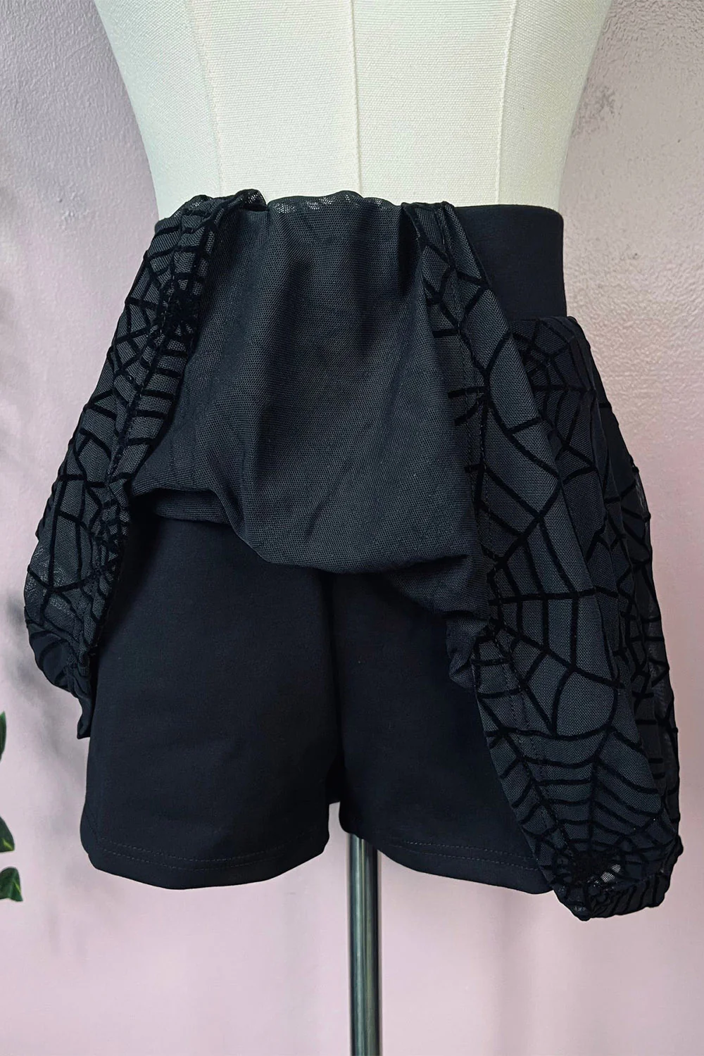 The Morbid Mini Skort [Webs] - Image 5