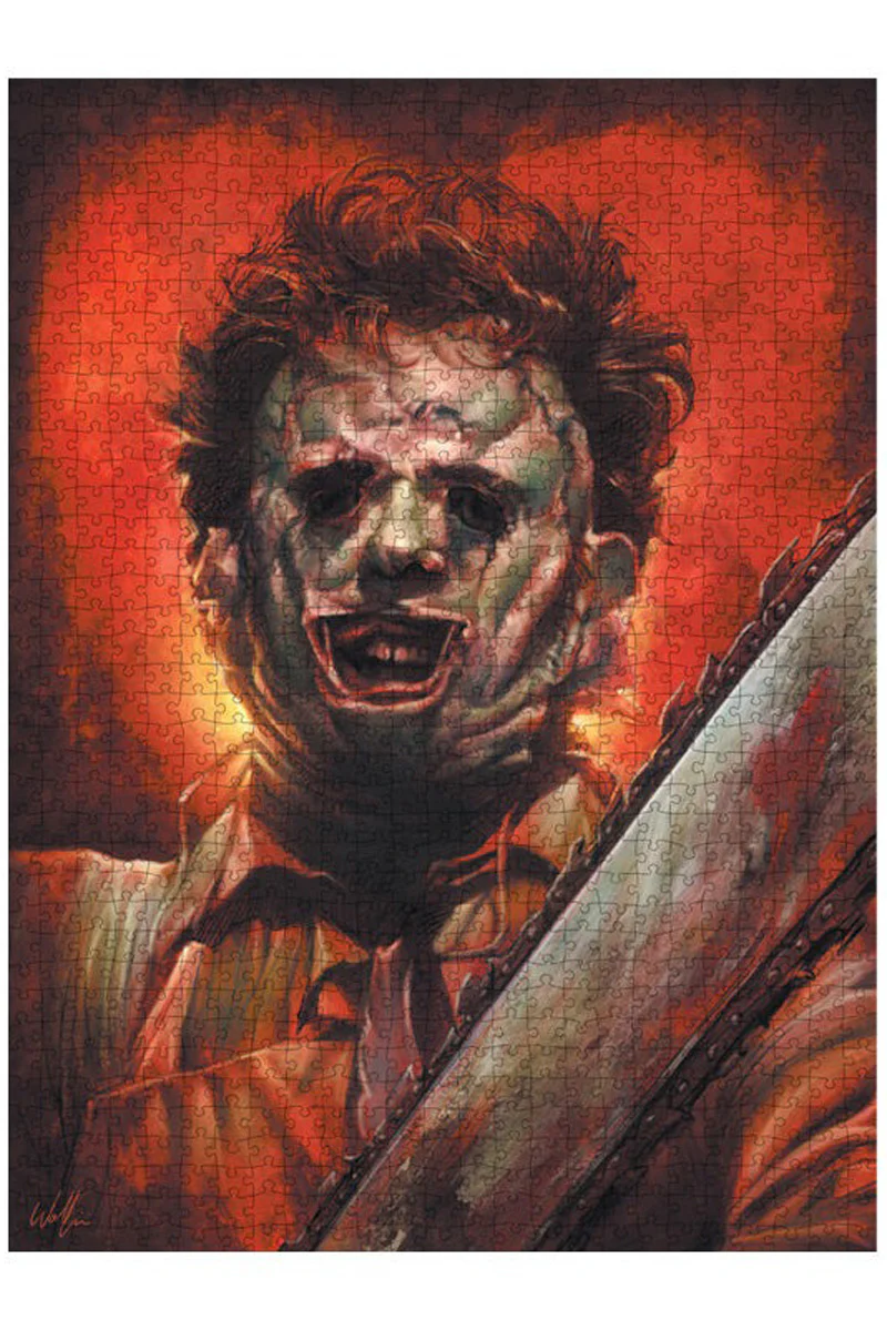 The Texas Chainsaw Massacre Leatherface Jigsaw Puzzle 1,000 pc - Image 3
