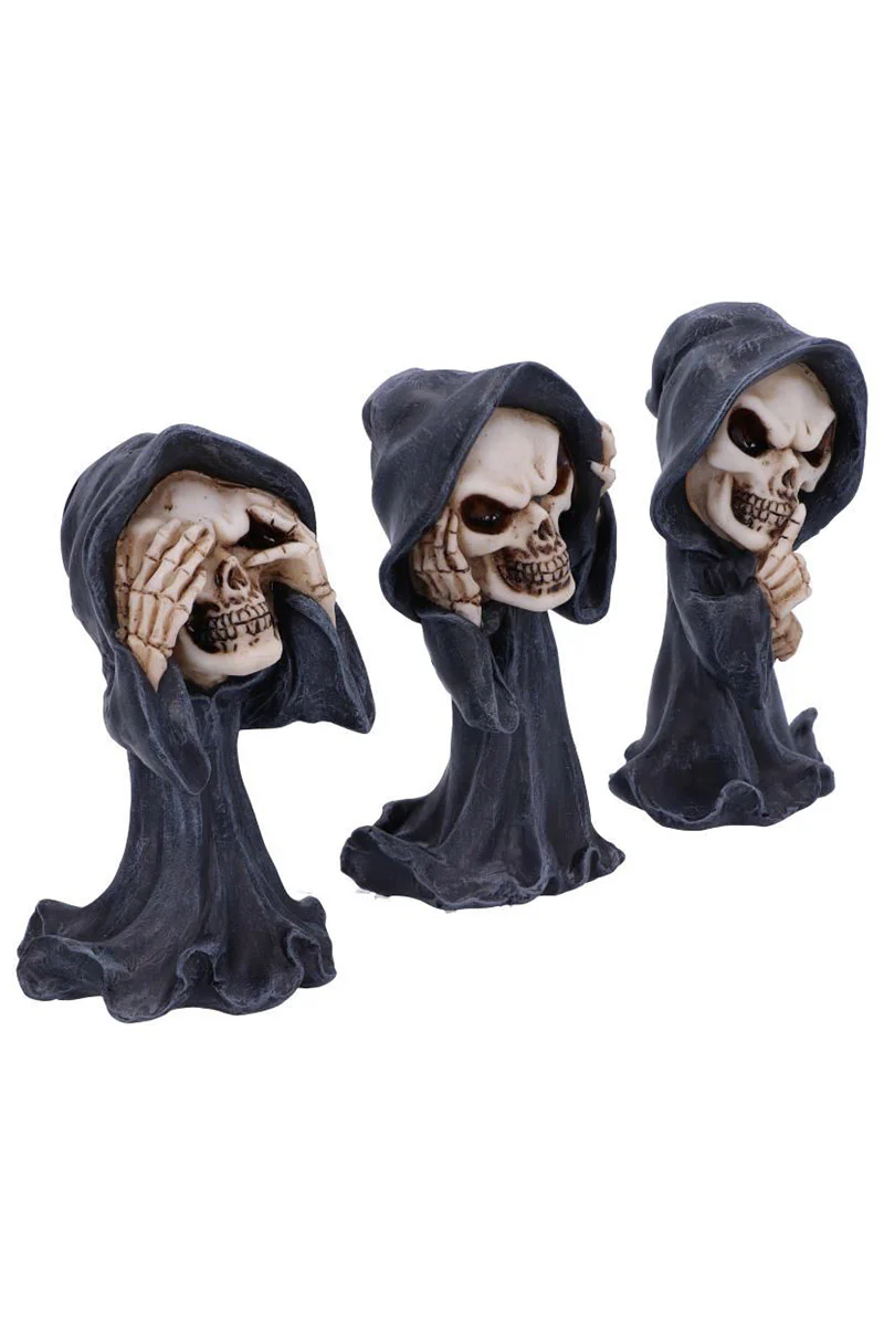 Three Wise Reapers Statue Set - Image 4