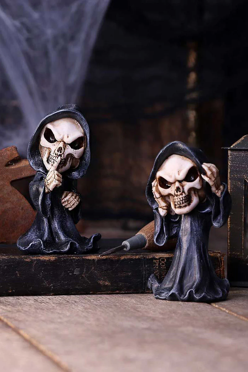 Three Wise Reapers Statue Set - Image 6