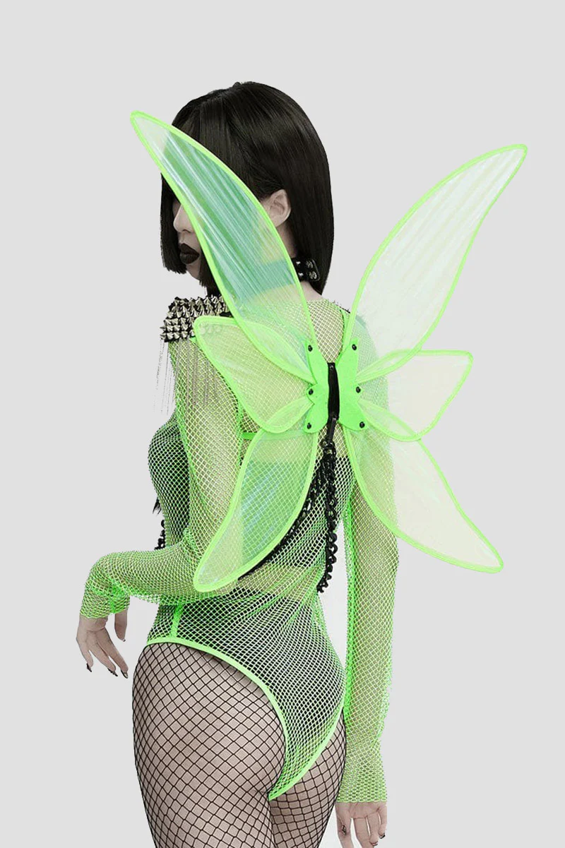 Tinker Hell Fairy Wings Harness [Green]