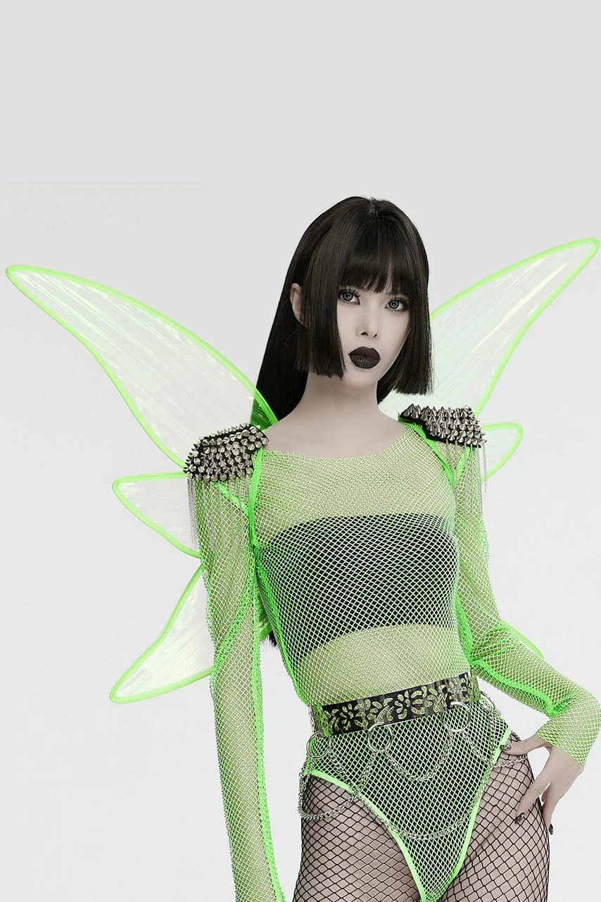 Tinker Hell Fairy Wings Harness [Green] - Image 2