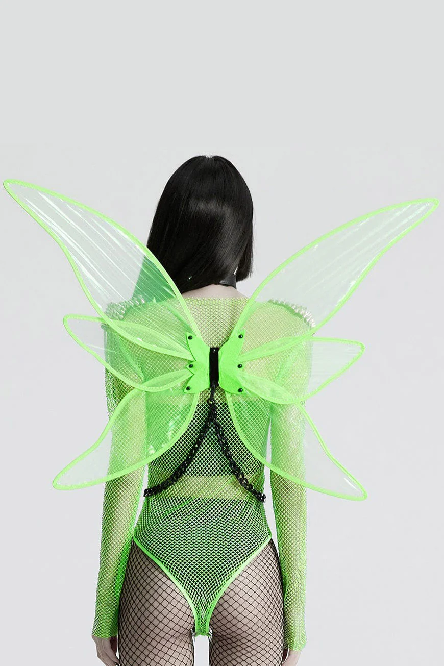 Tinker Hell Fairy Wings Harness [Green] - Image 3