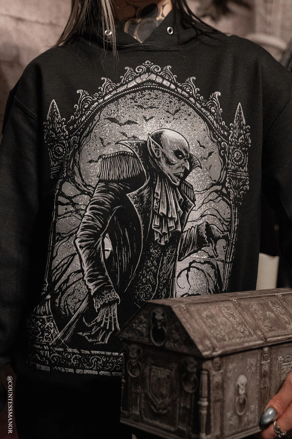 Tomb of Nosferatu Hoodie - Image 8