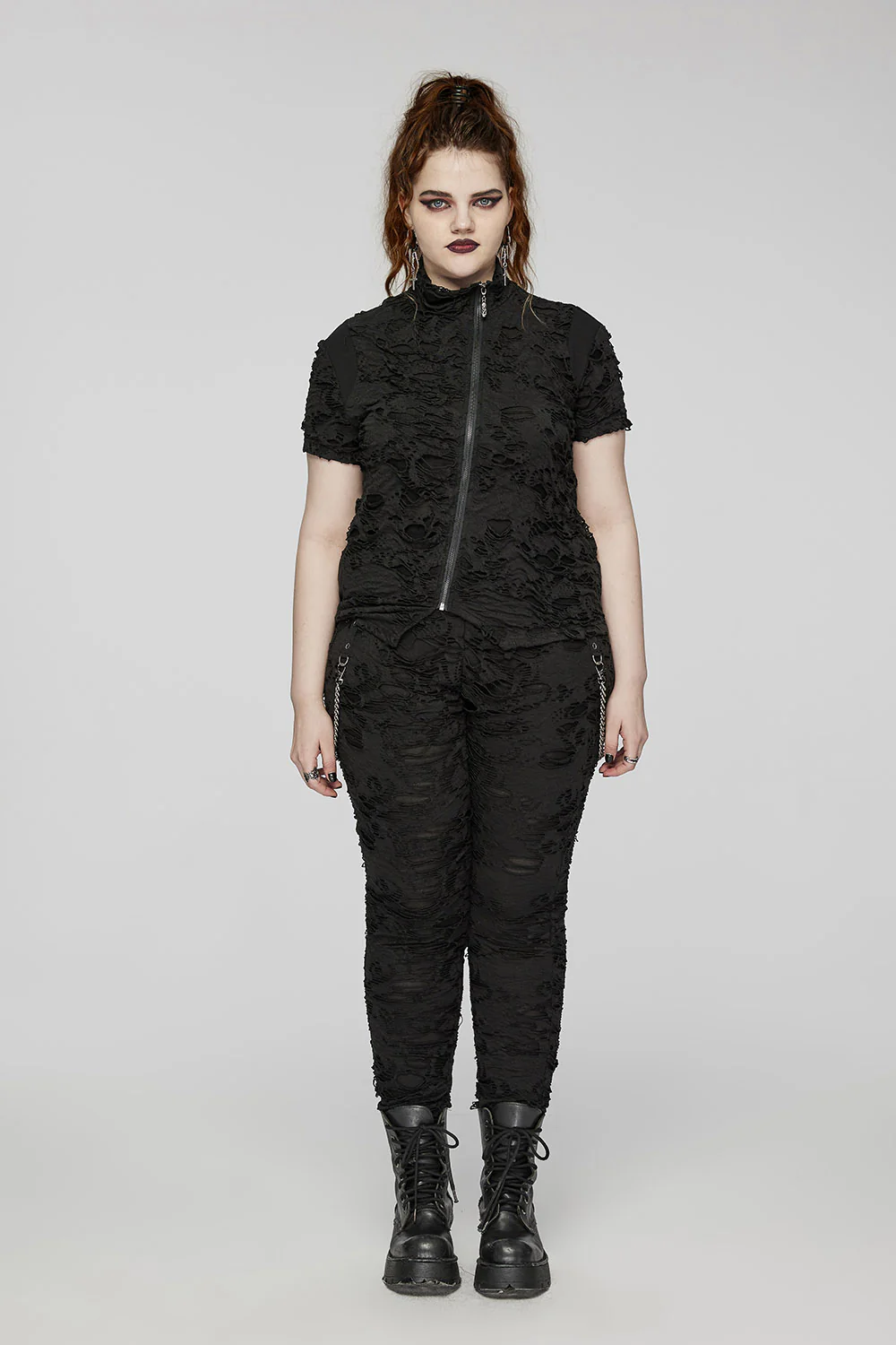 Tomb Raider Apocalyptic Turtleneck Top [Plus Size] - Image 4