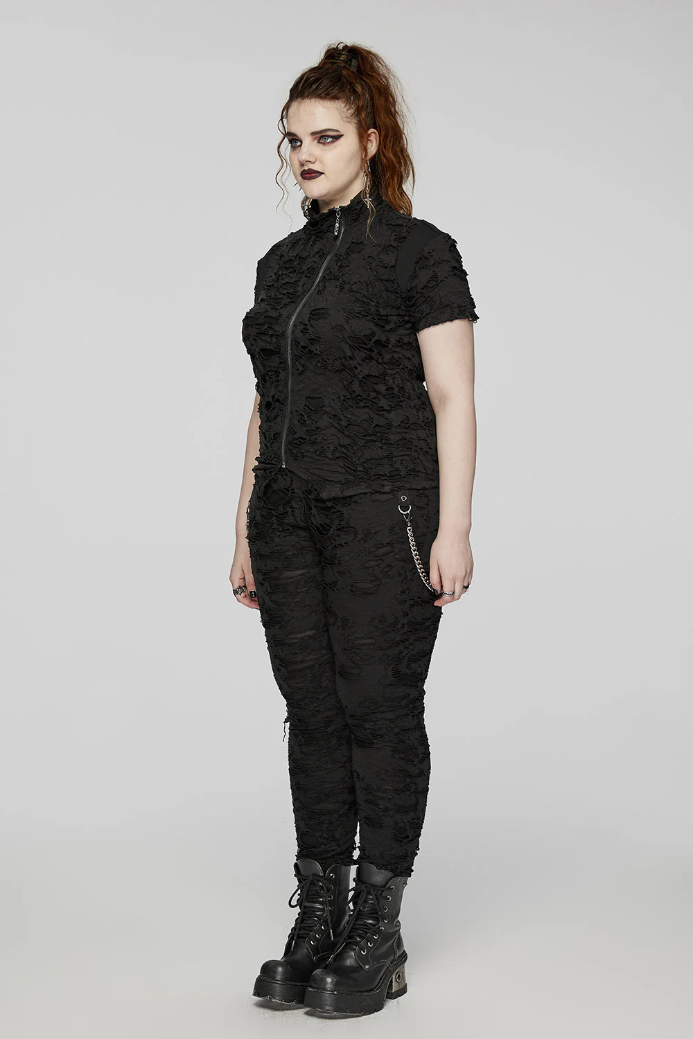 Tomb Raider Apocalyptic Turtleneck Top [Plus Size] - Image 5