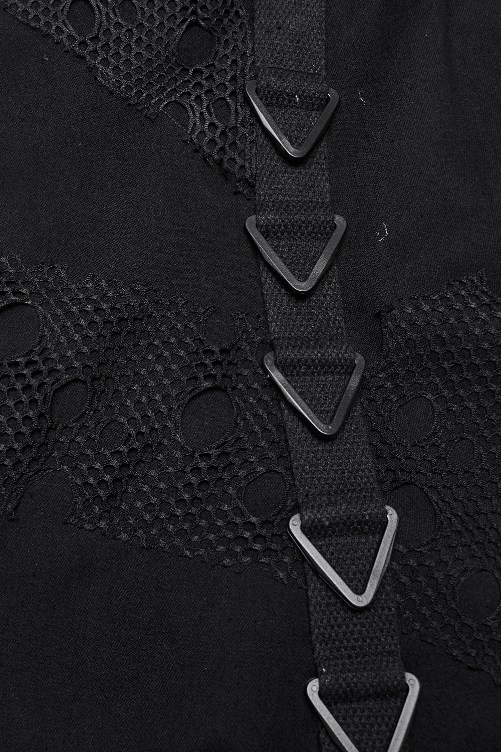 Trad Goth Fishnet Maxi Skirt - Image 8