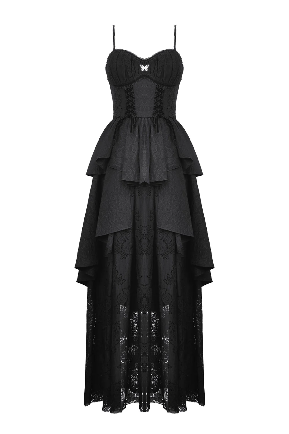 Trad Goth Lace Dress - Image 8