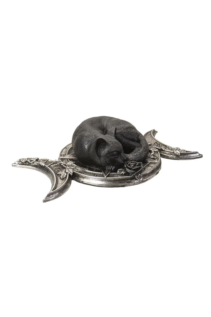 Triple Moon Black Cat Ornament - Image 5