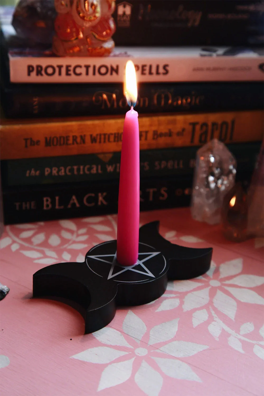 Triple Moon Spell Candle Holder - Image 7