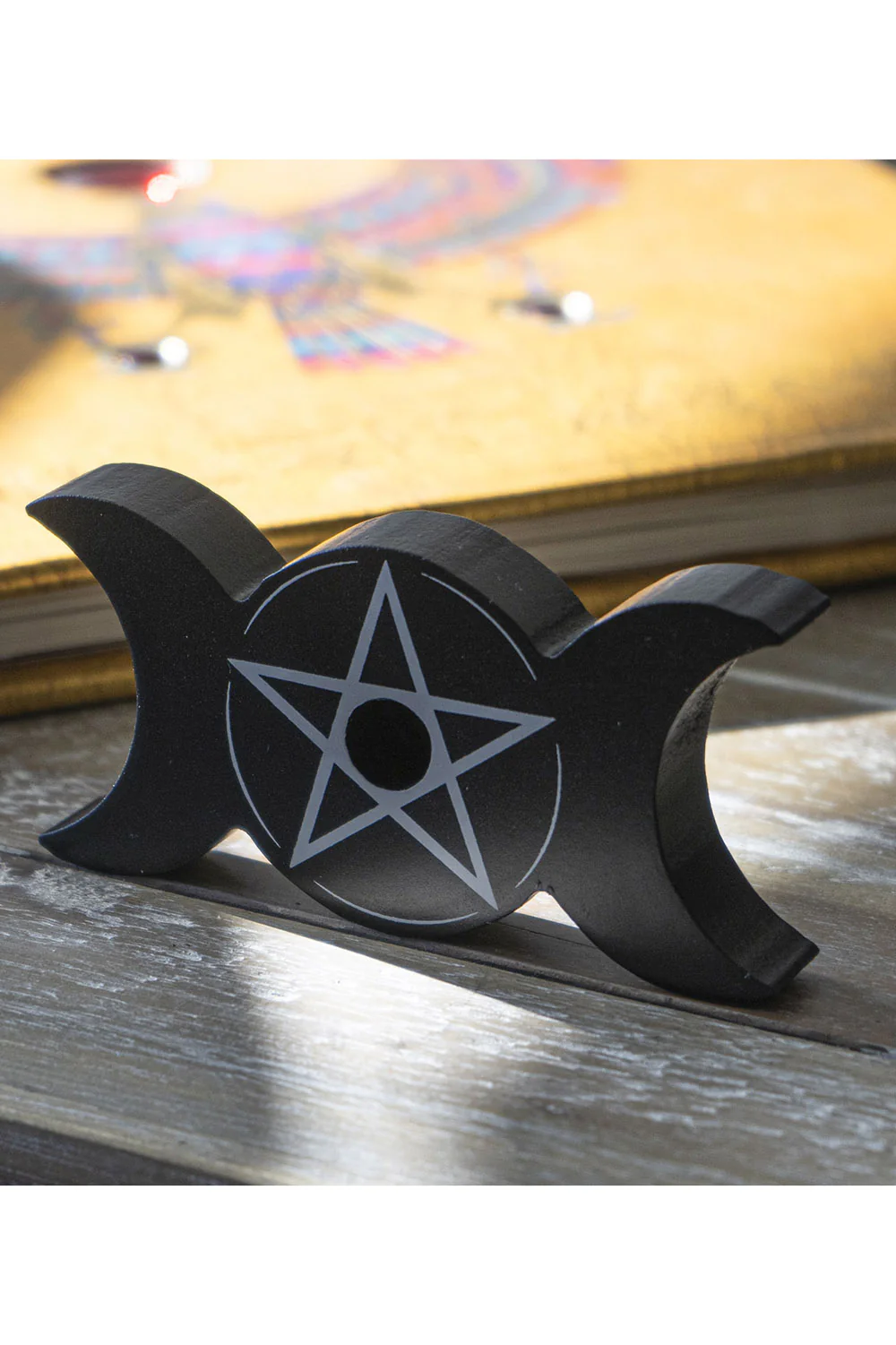 Triple Moon Spell Candle Holder - Image 8