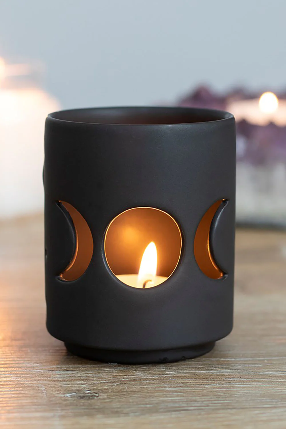 Triple Moon Tea Light Holder - Image 3