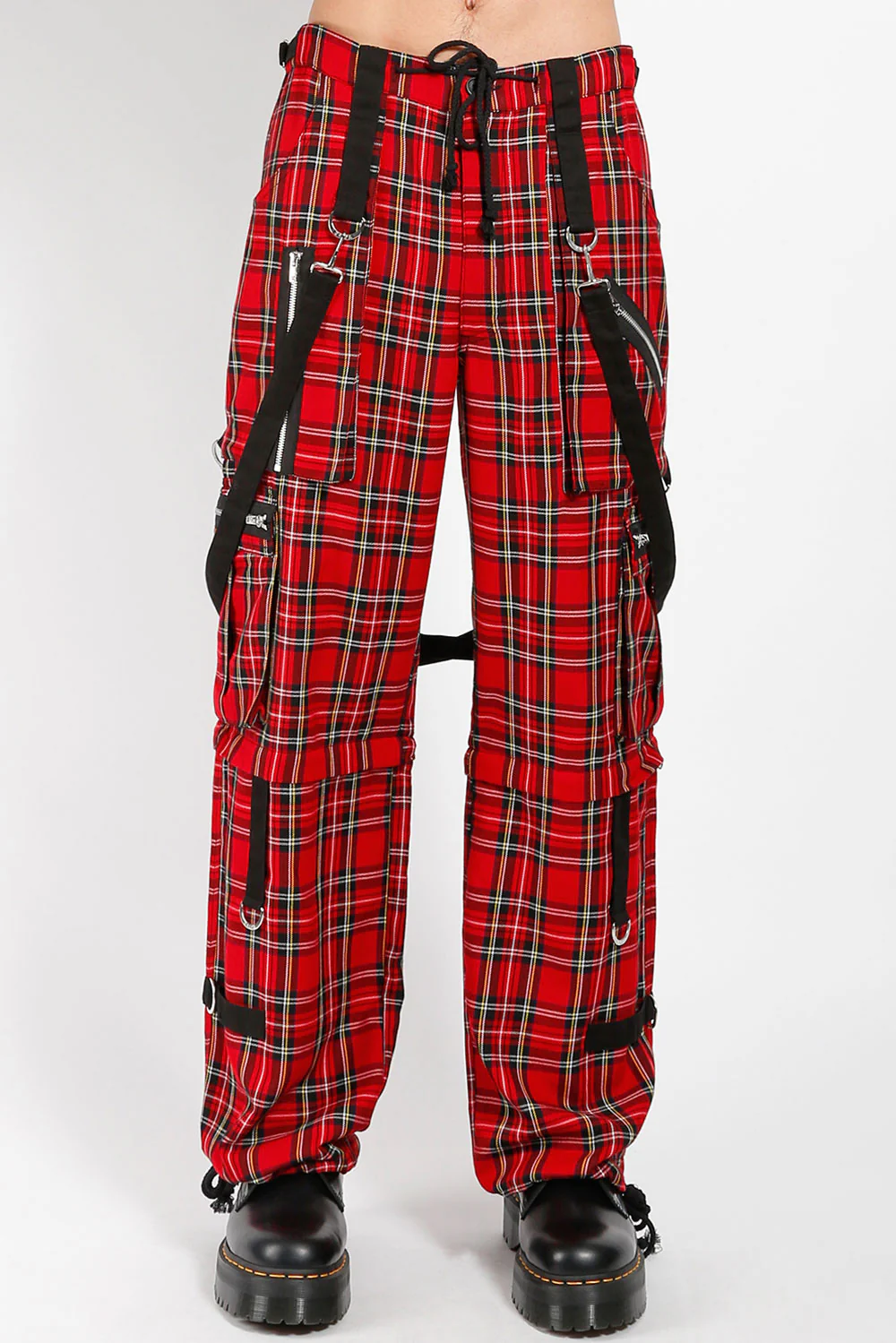 Tripp NYC Clash Pants [Red Plaid]