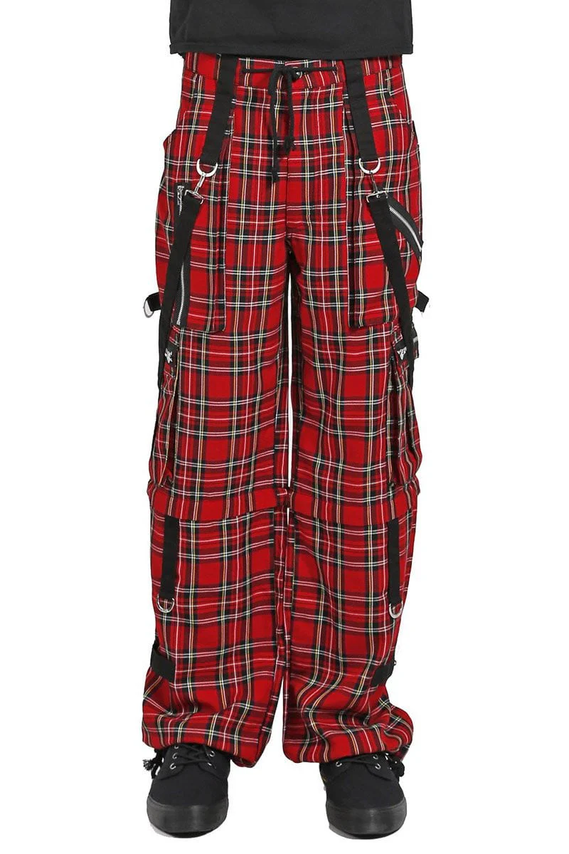 Tripp NYC Clash Pants [Red Plaid] - Image 3