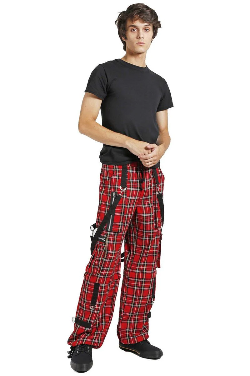 Tripp NYC Clash Pants [Red Plaid] - Image 5