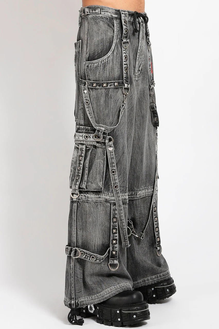 Tripp NYC Denim Power Street Pants [FOG WASH] - Image 3
